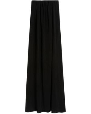 Max Mara Kleedjes ,Blauw ,Midi Kleedjes - Zwart