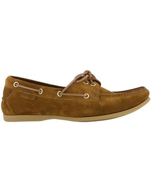 Tom Ford Tabakbraune Wildleder-Loafer