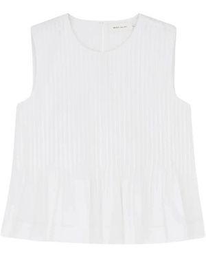 Skall Studio Sleeveless Tops - White