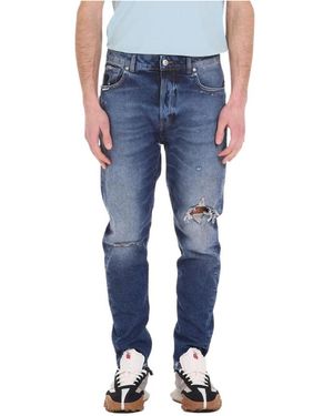 John Richmond Loose Fit Jeans - Blue