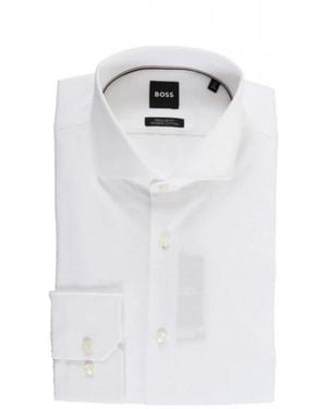 BOSS Formal Shirts - White