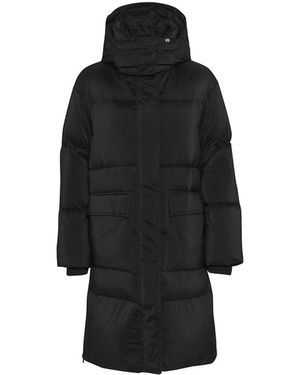 Part Two Jassen ,Zwart ,Polyester Zwarte Winterjas Met Donsvulling