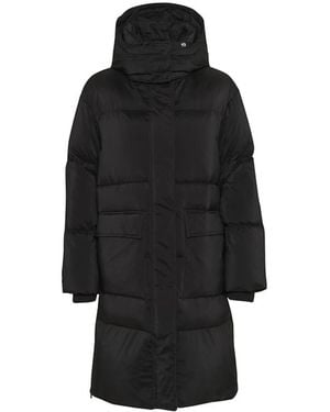 Part Two Jassen ,Zwart ,Polyester Zwarte Winterjas Met Donsvulling