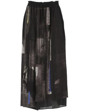 Y-3 Maxi Skirts - Black