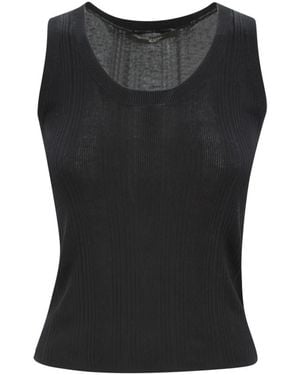 Weekend by Maxmara Sleeveless Tops - Black