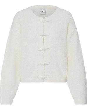Ichi Truien & Vesten ,Wit ,Ihandora Cardigan