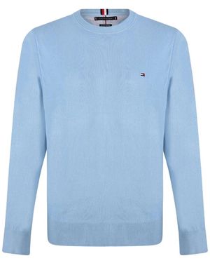 Tommy Hilfiger Round-Neck Knitwear - Blue