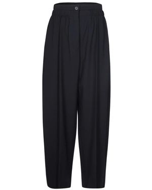 Sportmax Wide Trousers - Negro