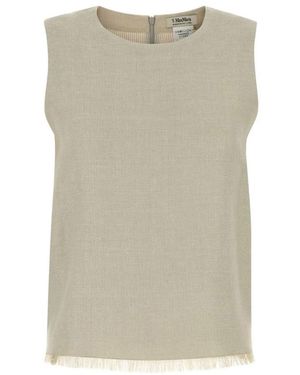 Max Mara Sleeveless Tops - Neutre