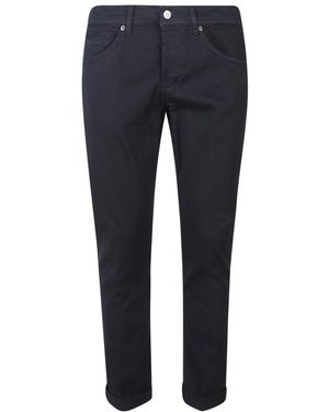 Dondup Cropped Trousers - Blue