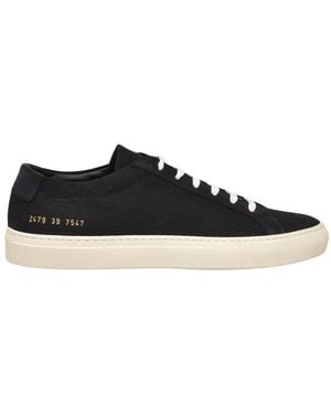 Common Projects Achilles Canvas Sneaker - Zwart