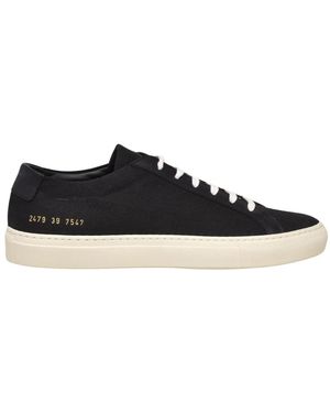 Common Projects Achilles Canvas Sneaker - Schwarz