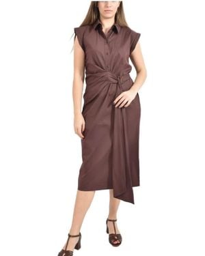 Marella Midi Dresses - Brown