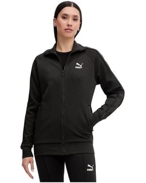 PUMA T7 Track Jacket - Schwarz