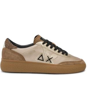 Sun 68 Schoenen ,Bruin ,Sneakers