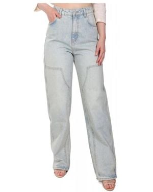 HUGO Loose Fit Jeans - Grey