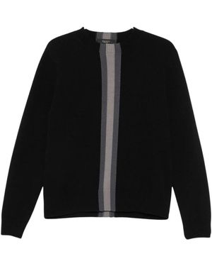 Gucci Rundhals-Strickpullover - Schwarz