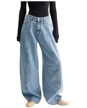 Bellerose Wide Jeans - Azul