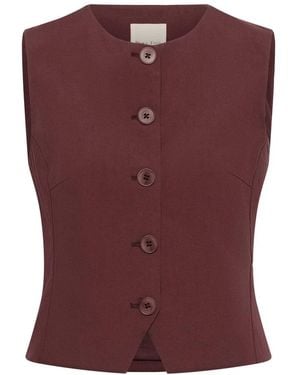 Part Two Vests - Morado