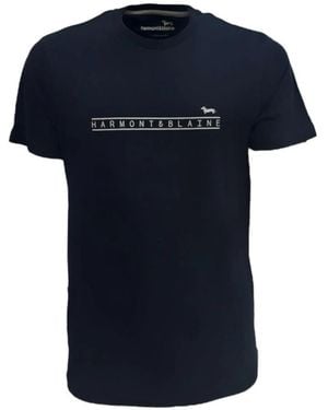 Harmont & Blaine T-Shirts - Blue