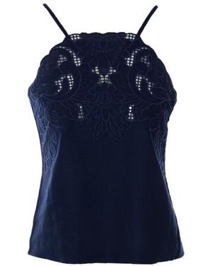 Twinset Sleeveless Tops - Blue