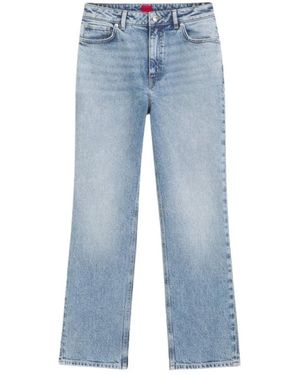 HUGO Straight Jeans - Bleu