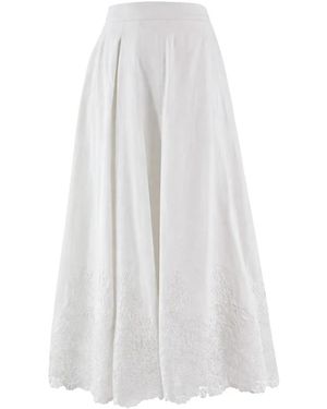Ermanno Scervino Maxi Skirts - Blanco