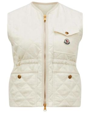 Moncler Suit Vests - Neutro