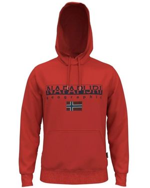 Napapijri Hoodies - Red