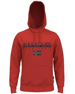 Napapijri Hoodies - Red