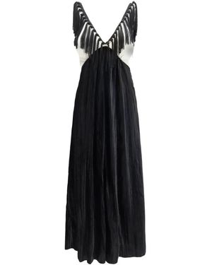 forte_forte Kleedjes ,Zwart ,Polyester My Dress