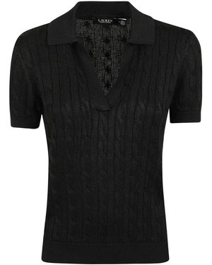 Ralph Lauren Tops ,Zwart ,Pullover Sweater