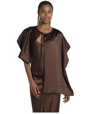 Birgitte Herskind Ponchos - Brown