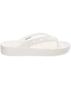 Crocs™ Schoenen ,Wit ,Classic Platform Flip