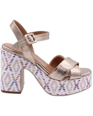 DONNA LEI High Heel Sandals - Marrone