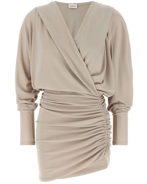 ANDAMANE Grace Mini-Jurk Met Capuchon - Naturel