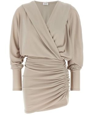ANDAMANE Grace Mini-Jurk Met Capuchon - Naturel