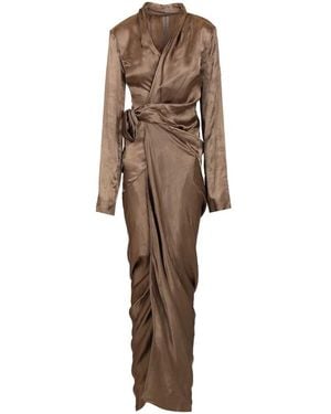 Rick Owens Kleedjes ,Bruin ,Suit Sets - Naturel