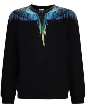 Marcelo Burlon Sweatshirts - Blue