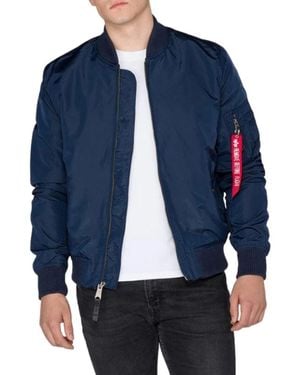 Alpha Industries Ma-1 Tt 191103 07 S Jacke - Blau