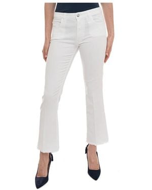 Fay Cropped Jeans - Blue