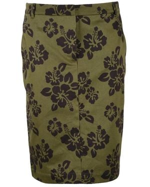 Aspesi Midi Skirts - Green