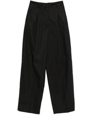 Thelatest Wide Trousers - Black