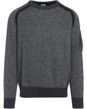 C.P. Company Round-Neck Knitwear - Gris