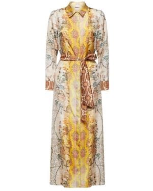 Pierre Louis Mascia Shirt Dresses - Metallic