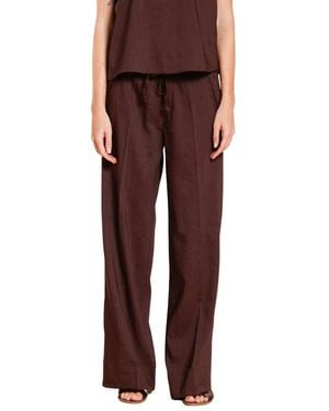 Mason's Wide Trousers - Rojo