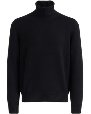 Gran Sasso Ciclista Turtleneck - Zwart