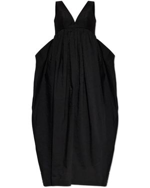 Rohe Kleedjes ,Zwart ,Katoen Tank Strap Jurk