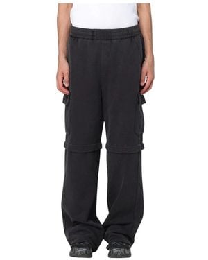 Daily Paper Wide Trousers - Black