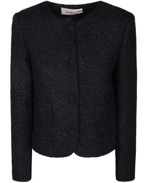 Blanca Vita Tweed Jackets - Black